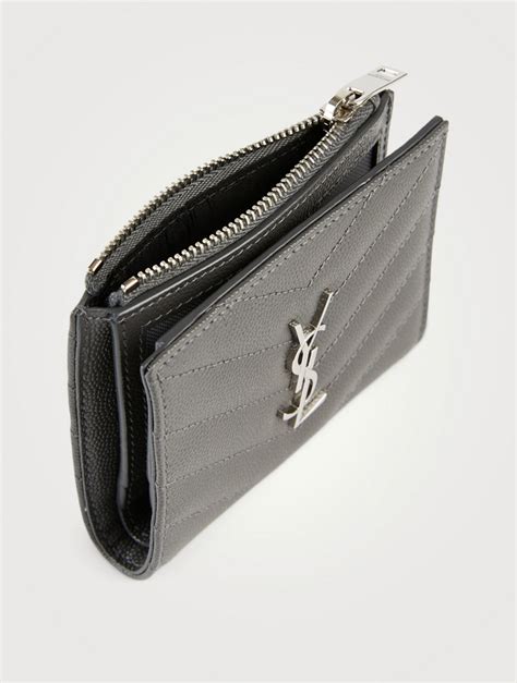 ysl credit card holder|saint laurent card holder women.